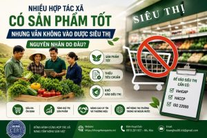 NHIỀU HỢP TÁC XÃ CÓ SẢN PHẨM TỐT NHƯNG VẪN KHÔNG XUẤT KHẨU ĐƯỢC – NGUYÊN NHÂN DO ĐÂU?
